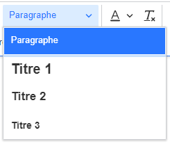 Format de paragraphe